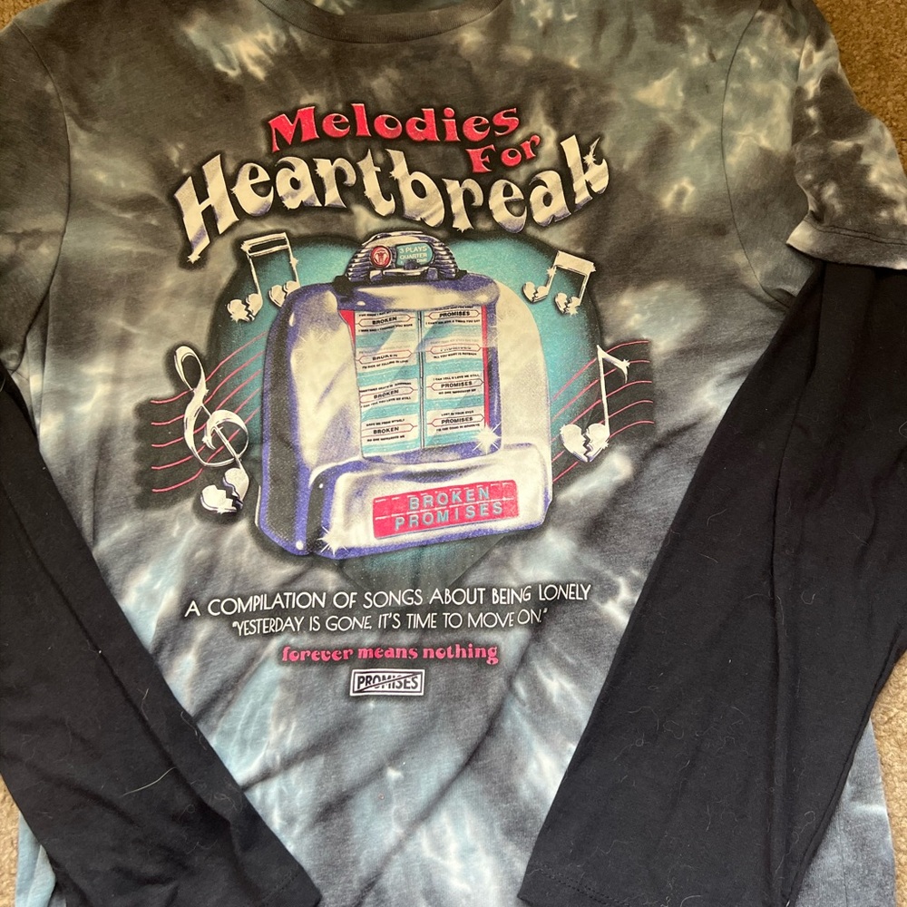 zumiez melodie’s for heartbreak long sleeve tee